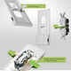 Illustration for article titled Genius Faceplate Puts USB Ports on Your Wall With No Wiring Needed